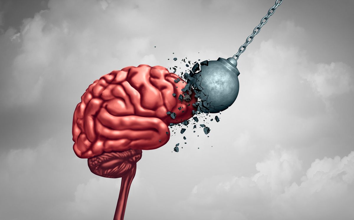 An elite athlete preparing mentally